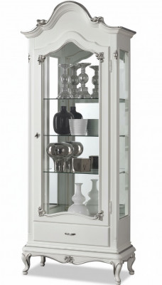 Display glass cabinet Italian furniture showcase living room sideboard cabinets