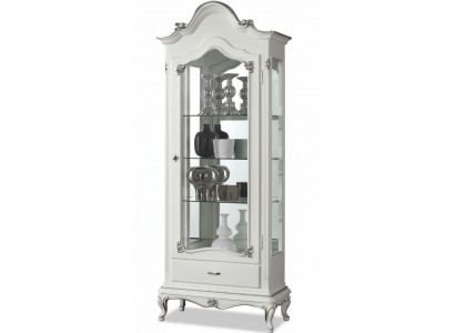 Display glass cabinet Italian furniture showcase living room sideboard cabinets