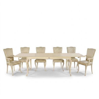 Dining table wood XXL Italian furniture dining room tables dining tables 280cm big