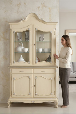 Showcase Italian Luxury Furniture Display Cabinet Glass Design Cabinet