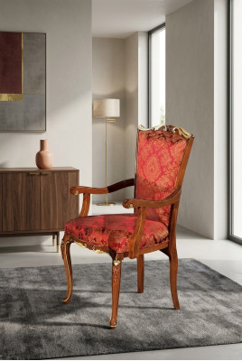 Reclining chairs classical chairs dining room Italian furniture wood luxury chair new