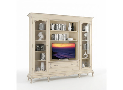 Living room wall shelf TV cabinet cabinets shelf wood living room furniture shelves new