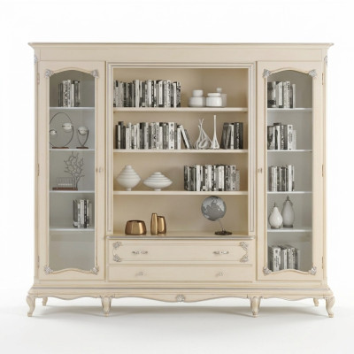 Display cabinet dresser showcase sideboard glass designer cabinet new