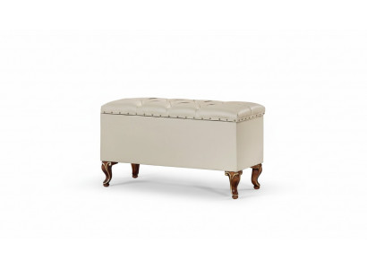 Stool Design Wood Italian Furniture Luxury Living Room Footstool Style Elisa New