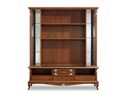Living room wall cabinet display case wood living room furniture tv wall units design cabinets