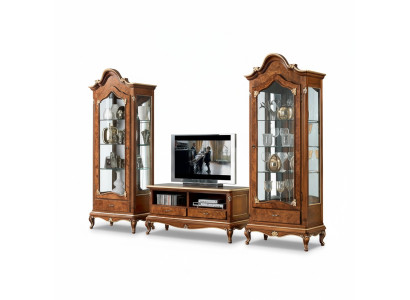 Wall unit set 3-piece. Living room TV cabinet display sideboard shelf luxury wall cabinets new