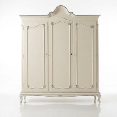 Wardrobe Wooden Cabinet Bedroom Furniture Design Cabinets White Italian New