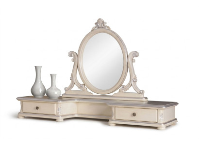 Round Mirror Classic Design Wall Mirror Round Little Mirror White Italy New