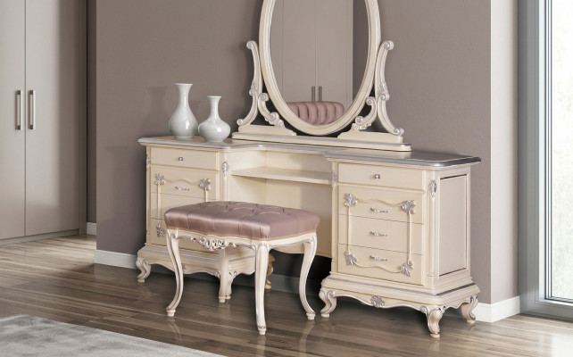 Makeup console table design wood table console tables Italian furniture