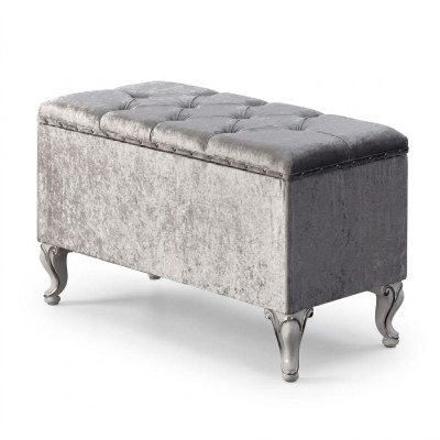 Stool Sofa Pouf Upholstery Side Stool Footstool Ottoman Seat Bench Art Deco New