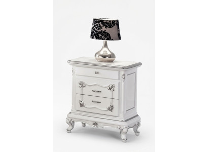 Classic bedside table side table furniture Italian design wood table