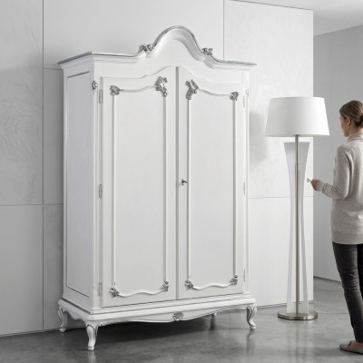Classic wardrobe cupboard shelf wardrobes coat rack bedroom