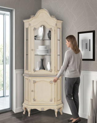 Showcase Solid Wood Glass Cabinet Real Wood Display Case Living Room Furniture Sideboard
