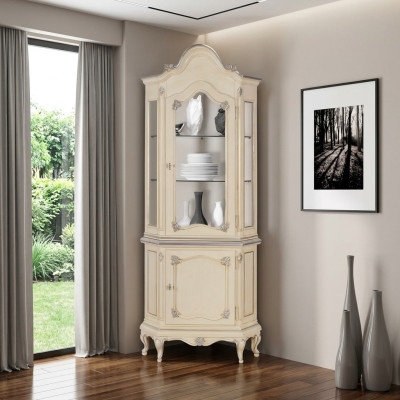 Showcase Solid Wood Glass Cabinet Real Wood Display Case Living Room Furniture Sideboard