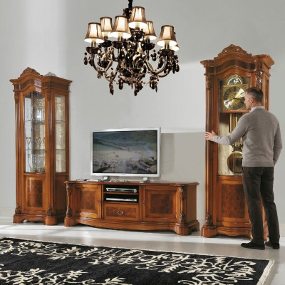 Living room rtv display cabinet living wall cabinets design tv art deco display cabinet set wardrobe