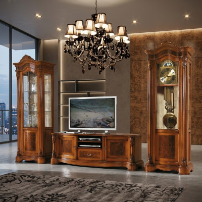 Living room rtv display cabinet living wall cabinets design tv art deco display cabinet set wardrobe
