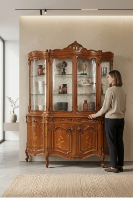 Display glass cabinet showcase glass cabinet furniture sideboard cabinets showcases new