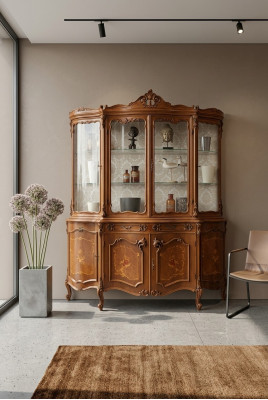 Display glass cabinet showcase glass cabinet furniture sideboard cabinets showcases new