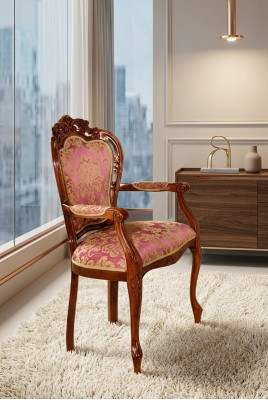 Classic chairs chair designer wooden chair dining chair luxury wooden armchair