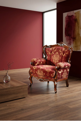 Furniture Chairs Art Deco Design Armchair Textile Living Room Lounge Luxury Design New
