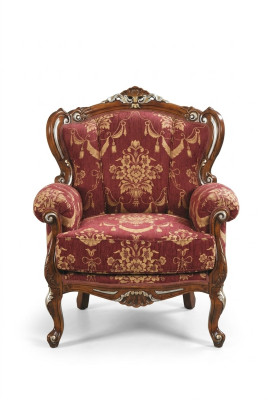 Furniture Chairs Art Deco Design Armchair Textile Living Room Lounge Luxury Design New