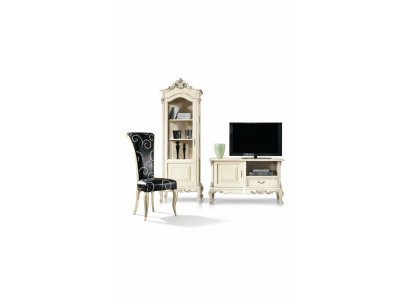 Classic Living Room Wall Set Display Cabinet RTV Sideboard Display Cabinets Wardrobe Cabinets 3-piece Set.