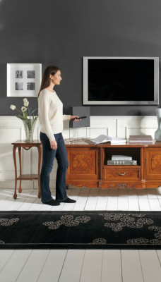 TV sideboard lowboard cabinet RTV living room table wooden furniture + new coffee table