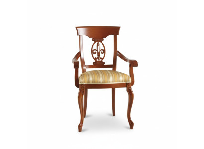Dining room chair luxury classic chairs wood design wooden chair Italian furniture