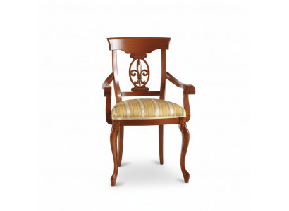 Dining room chair luxury classic chairs wood design wooden chair Italian furniture