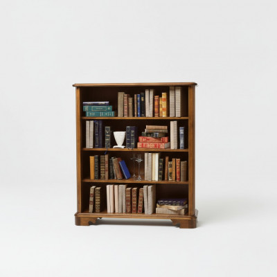 Living room display cabinet bookshelf sideboard classic furniture wood shelves