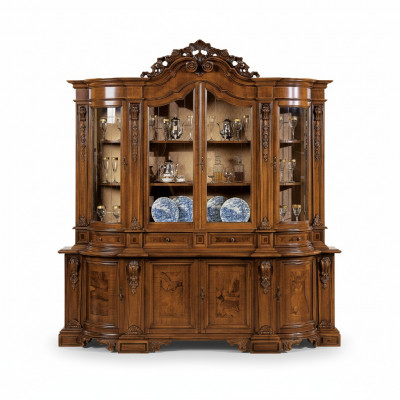 Display cabinets solid wood glass cabinet real wood display case living room furniture sideboard
