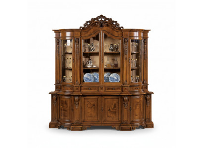 Display cabinets solid wood glass cabinet real wood display case living room furniture sideboard
