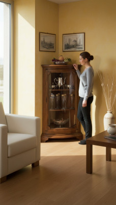 Living room furniture glass cabinet showcase wood showcases glass cabinet cabinets shelves