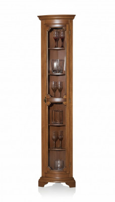 Design furniture Italian brown showcase wood luxury cabinets classic sideboard