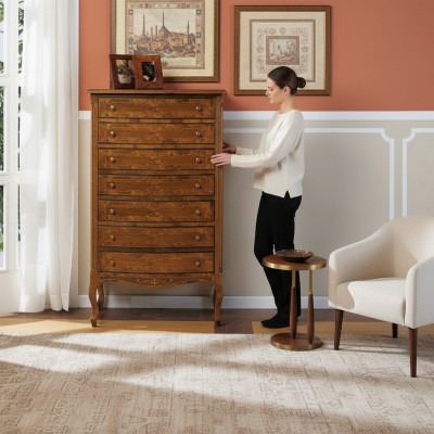Italian furniture high cabinet with drawers sideboard dressers wood new dresser