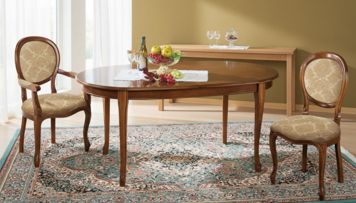 Table Set 2x Chair Dining Chair Chairs Wood Luxury Dining Set 3-piece New