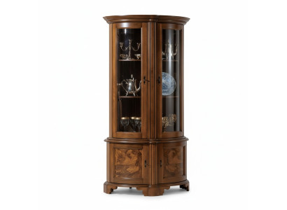 Furniture glass cabinet showcase wood display cases glass cabinet cabinets shelves Italy