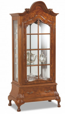 Showcase glass cabinet brown furniture cabinets showcases cabinet Italian furniture new