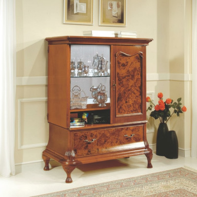 Home bar cabinet living room cabinets bar cabinet showcase Italian furniture wood