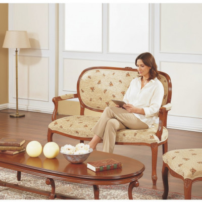 Design two-seater sofa luxury sofas sofa two-seater couch textile Italian furniture new
