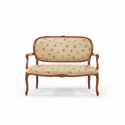 Design two-seater sofa luxury sofas sofa two-seater couch textile Italian furniture new