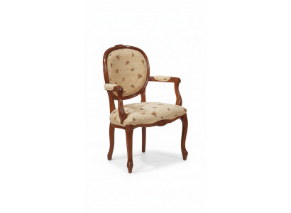 Dining room chair brown luxury classic wooden chair chairs Italian furniture
