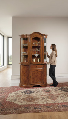Display Cabinet Italian Furniture Display Cabinet Living Room Sideboard Glass Cupboards