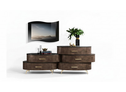 Lowboard RTV TV cabinet table living room dresser sideboard wood modern furniture