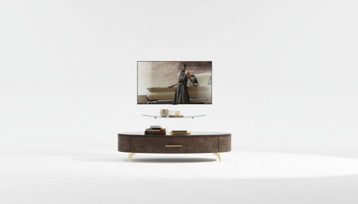 Living room rtv sideboard tv cabinet table dresser lowboard wood modern new