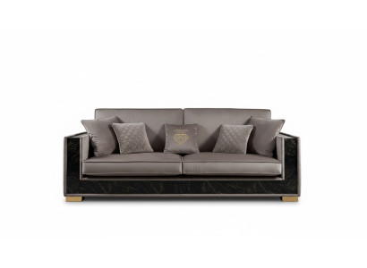 Luxury Sofa 3-Seater Modern Design Upholstered Fabric Sofas Seating Italian Furniture