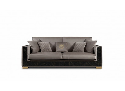 Luxury Sofa 3-Seater Modern Design Upholstered Fabric Sofas Seating Italian Furniture