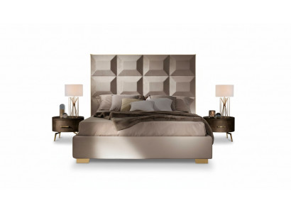Bed luxury beds bed frame wood bedroom double matrimonial Italian furniture new