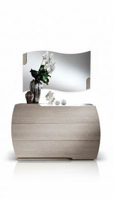 Dresser with mirror set dressers wood group bedroom modern set new