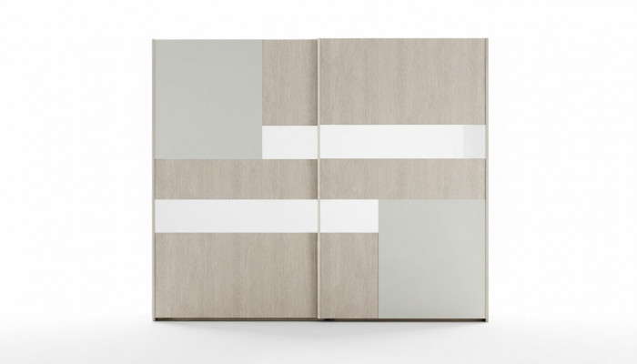 Wardrobe sliding doors mirror cabinets bedroom Italian furniture